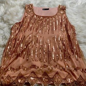 Pretty guide sequence blouse